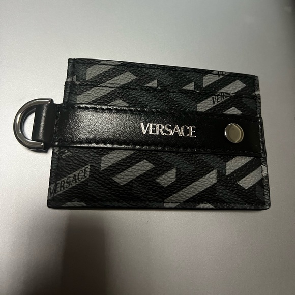 Versace la Greca card case wallet - Picture 2 of 5